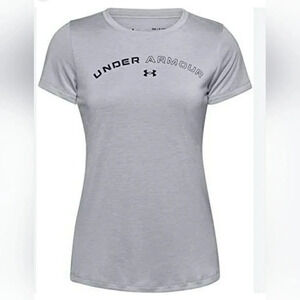 *UNDER ARMOUR, Size M, Grey and Black,  Heatgear t-shirt
